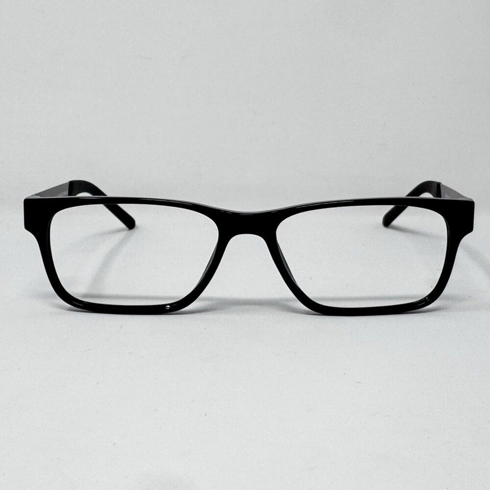 Randolph Keesler Eyeglass Frames Black Rectangle Romania 52-15-140